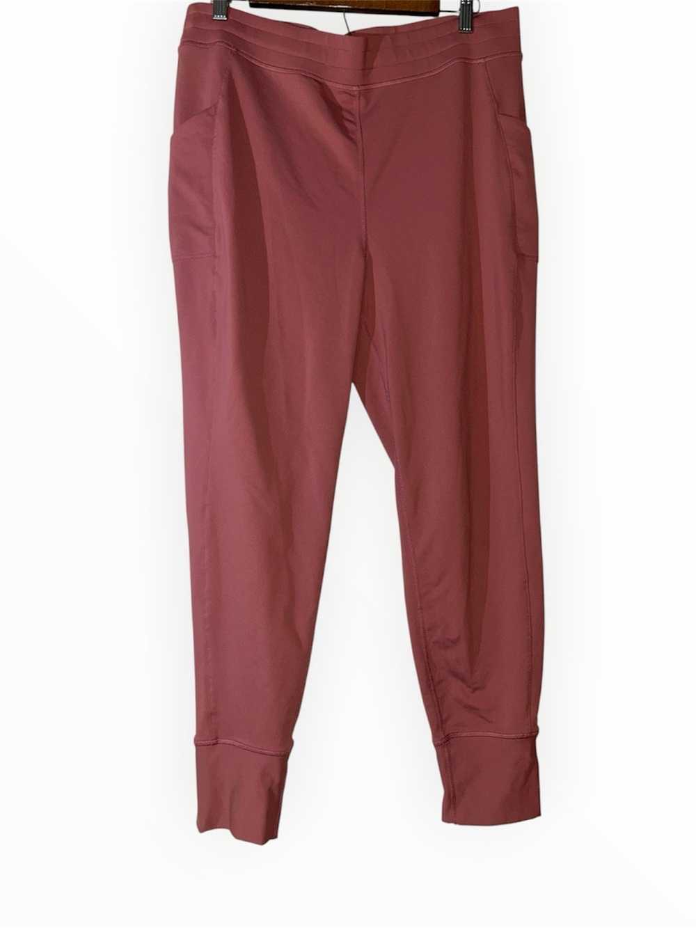 Fabletics Rose Dusty Pink Pocket Athletic Joggers | XL